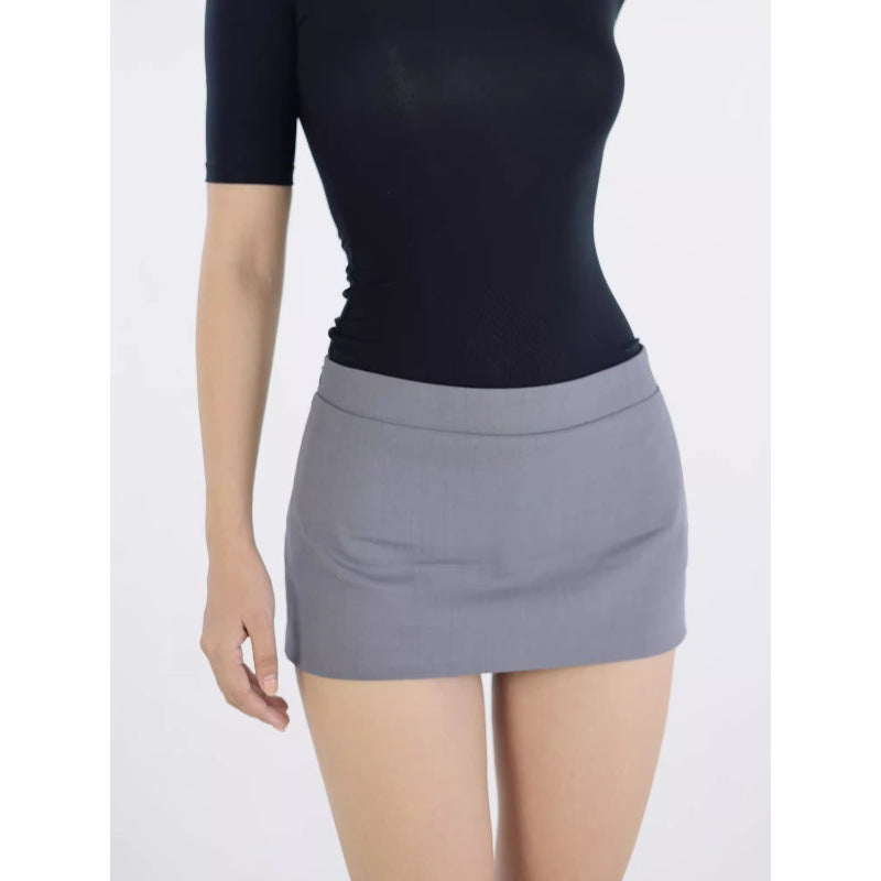 High-Waist Slim Fit Mini Skirt – Women’s Chic Bodycon Short Skirt